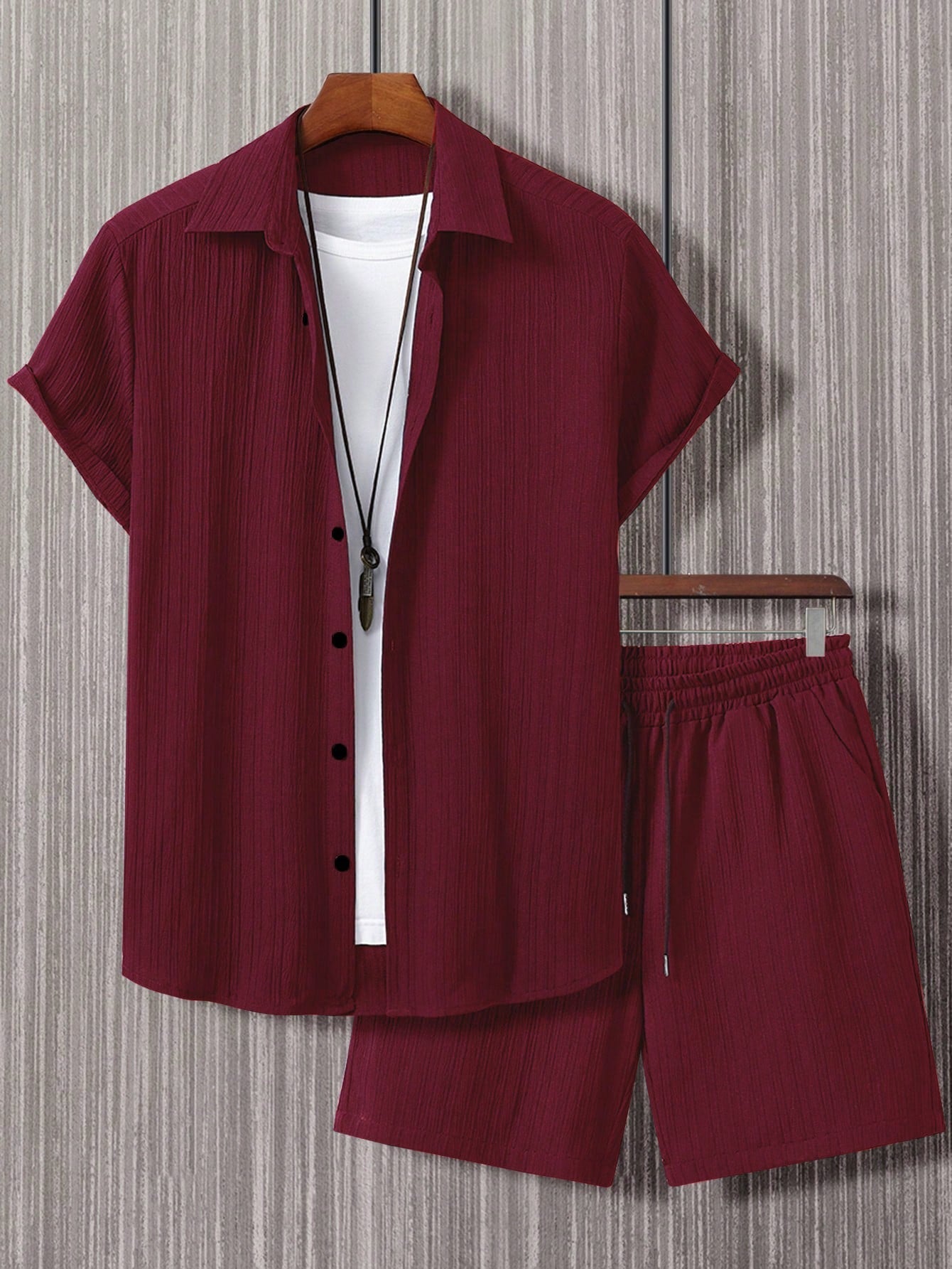 Homme Chemise à boutons 03