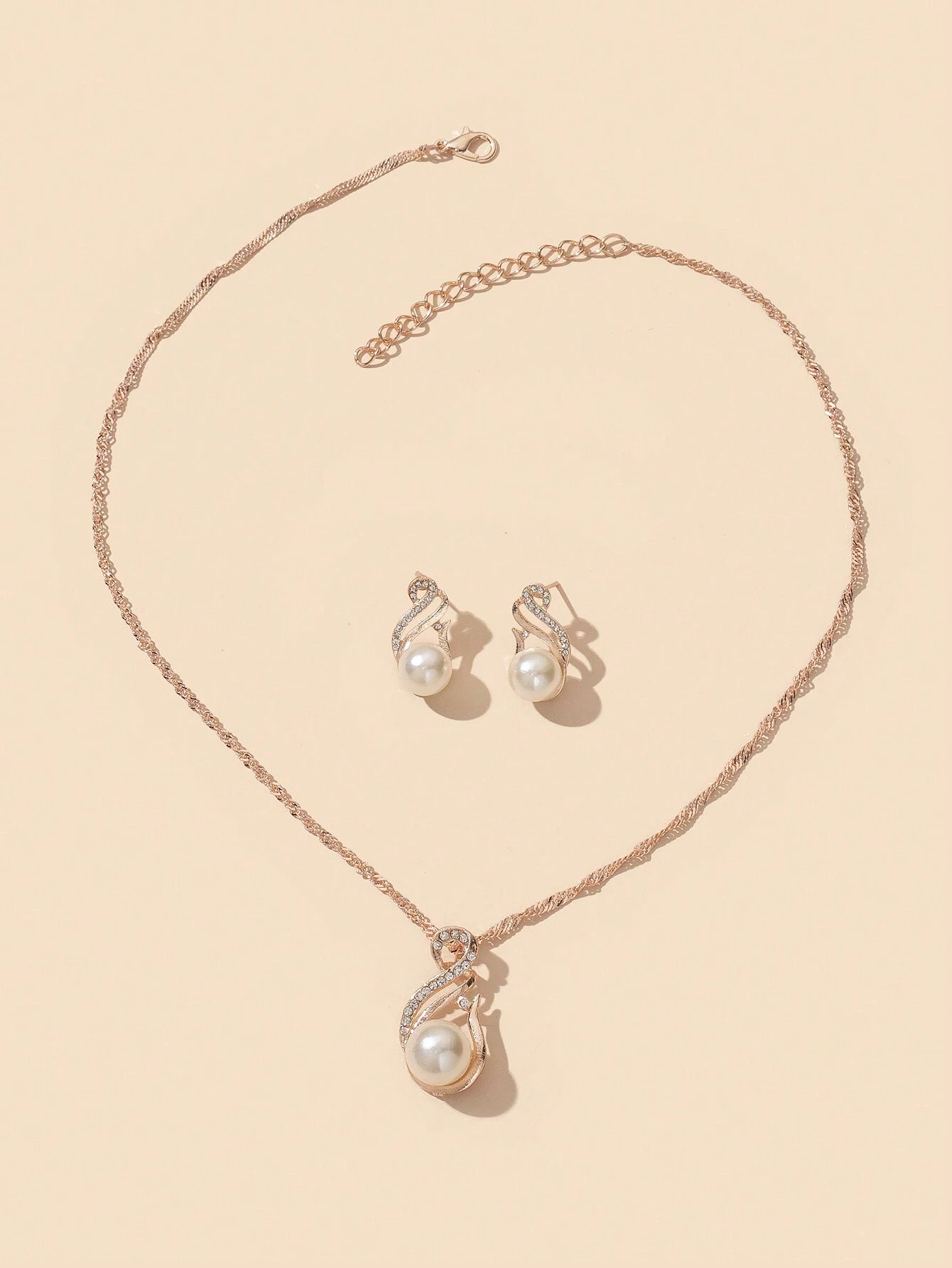 1 set/1 pièce Collier et 1 paire 24