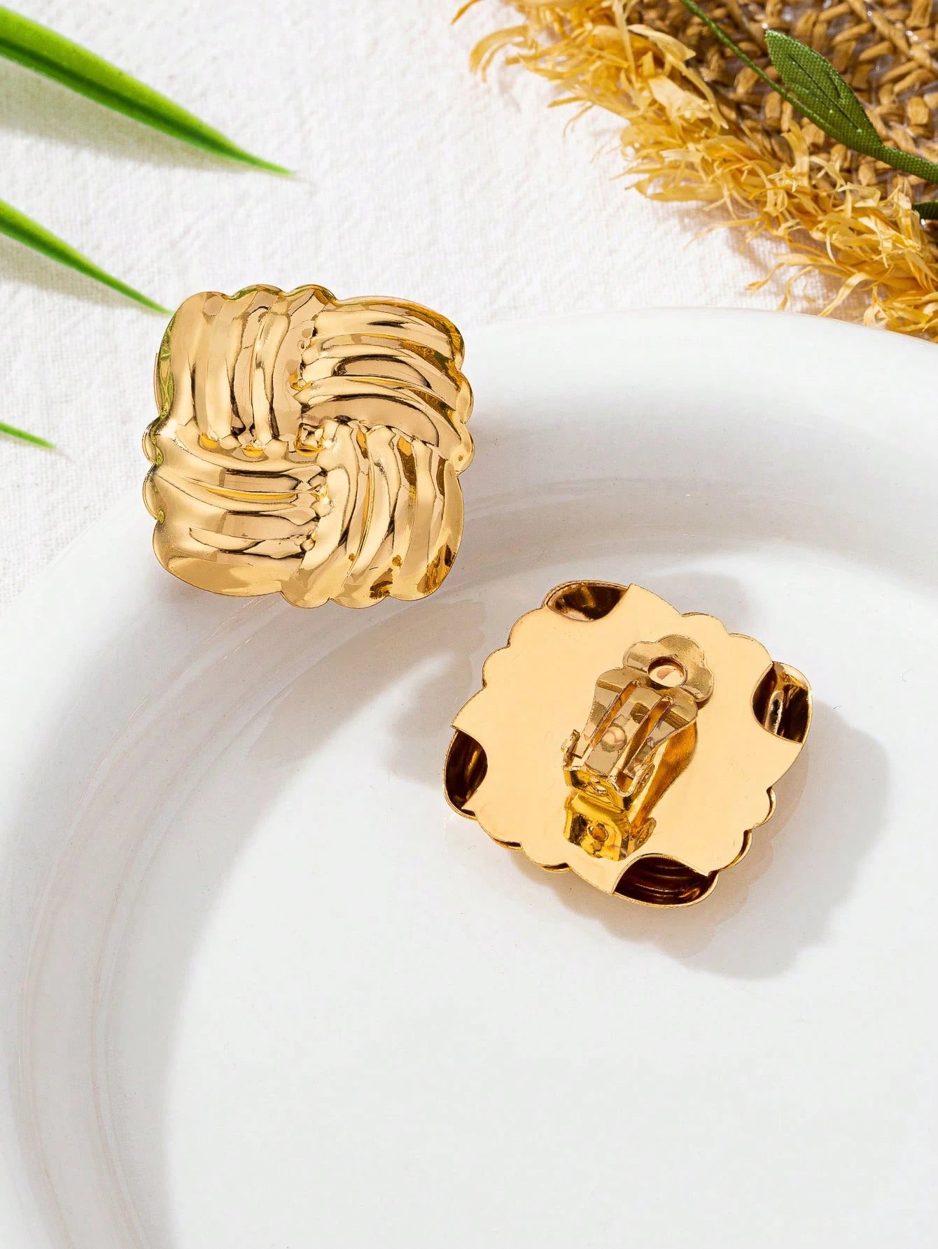 1 paire de boucles d'oreilles clip 03