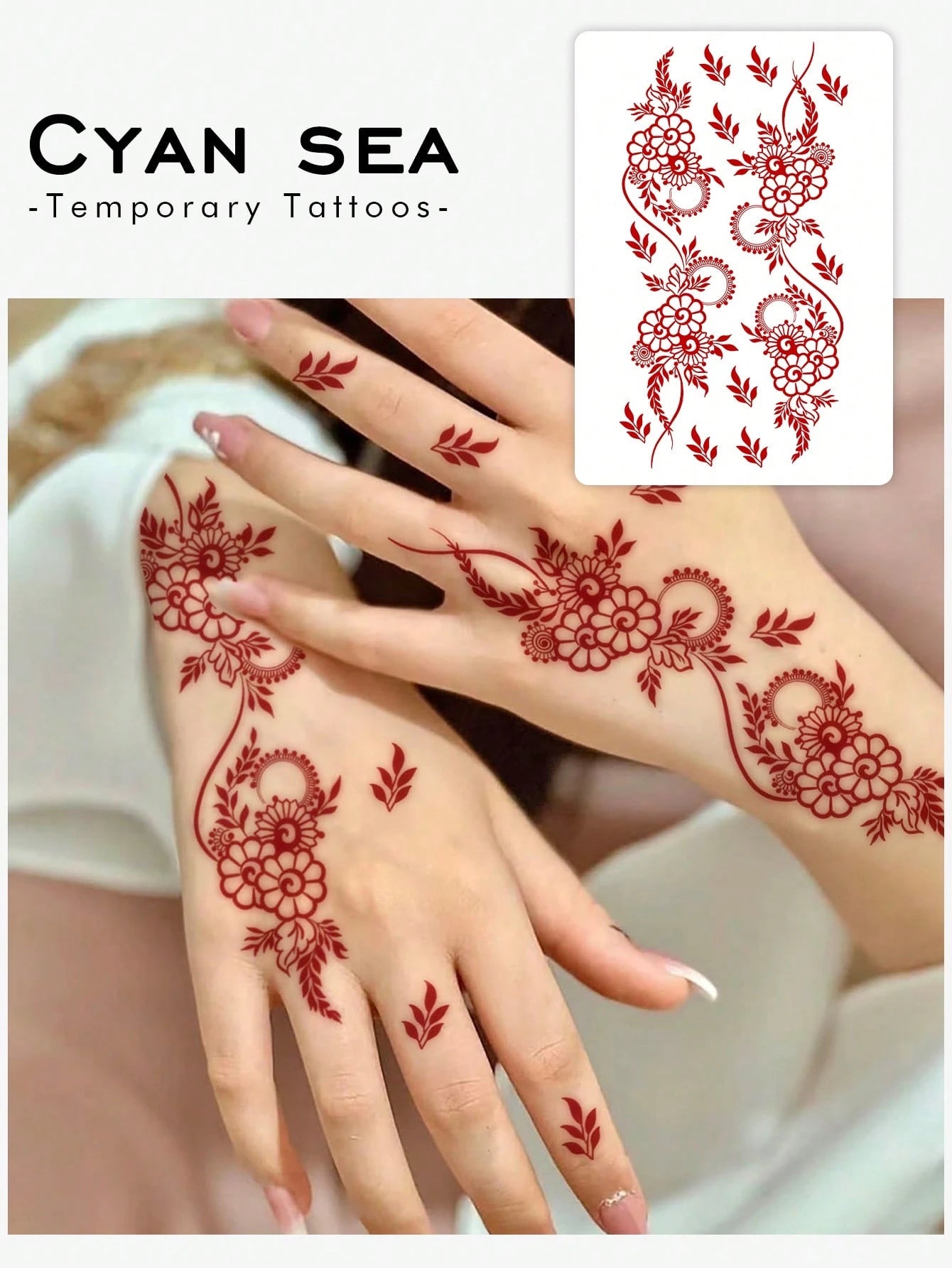 1-2 pièces Tatouages temporaires 41