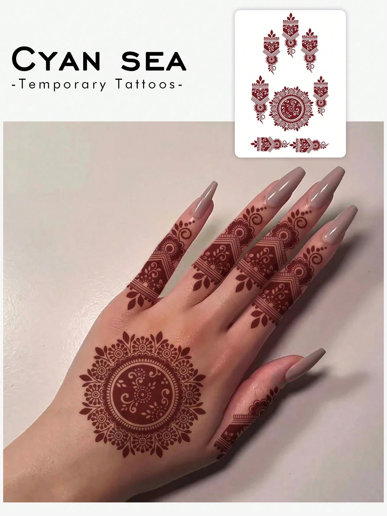 1-2 pièces Tatouages temporaires 41