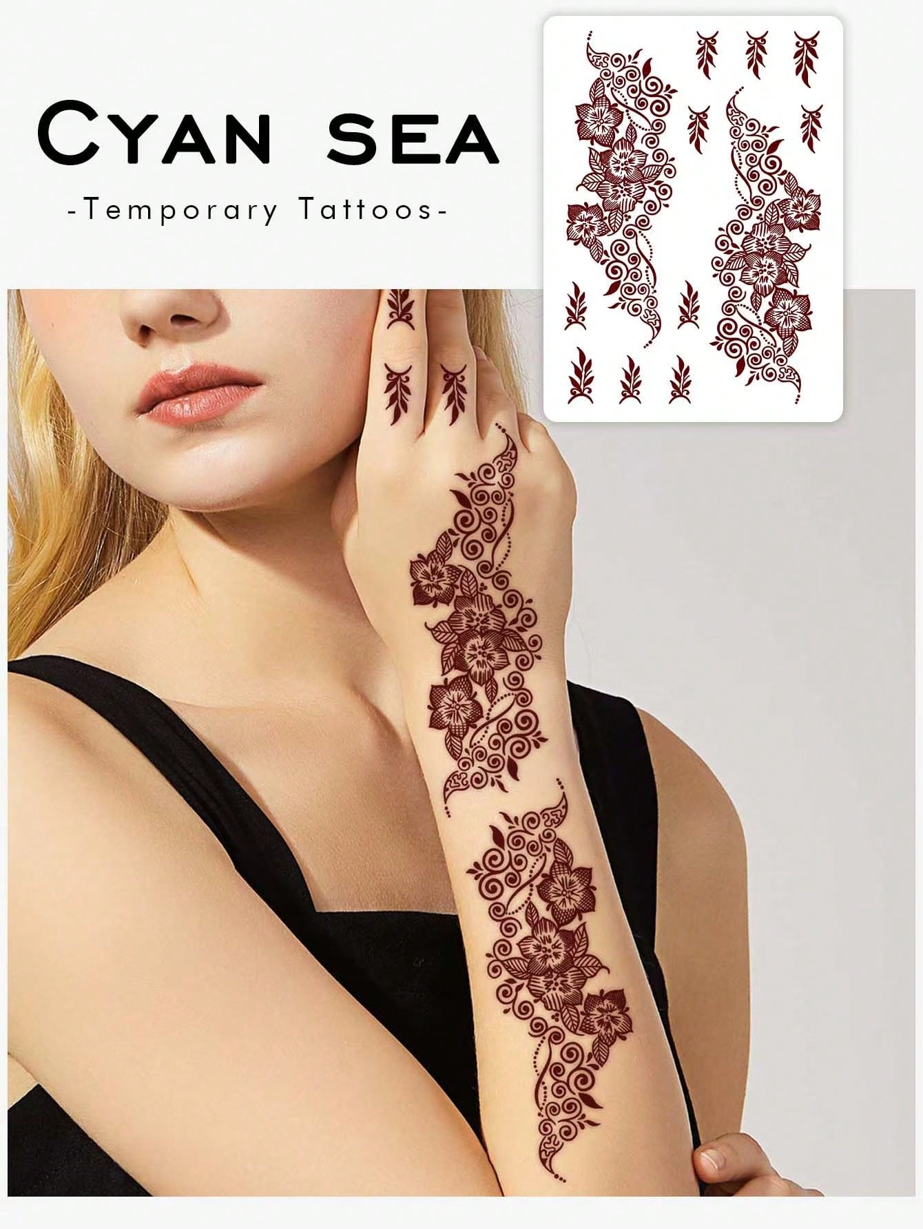 1-2 pièces Tatouages temporaires 41