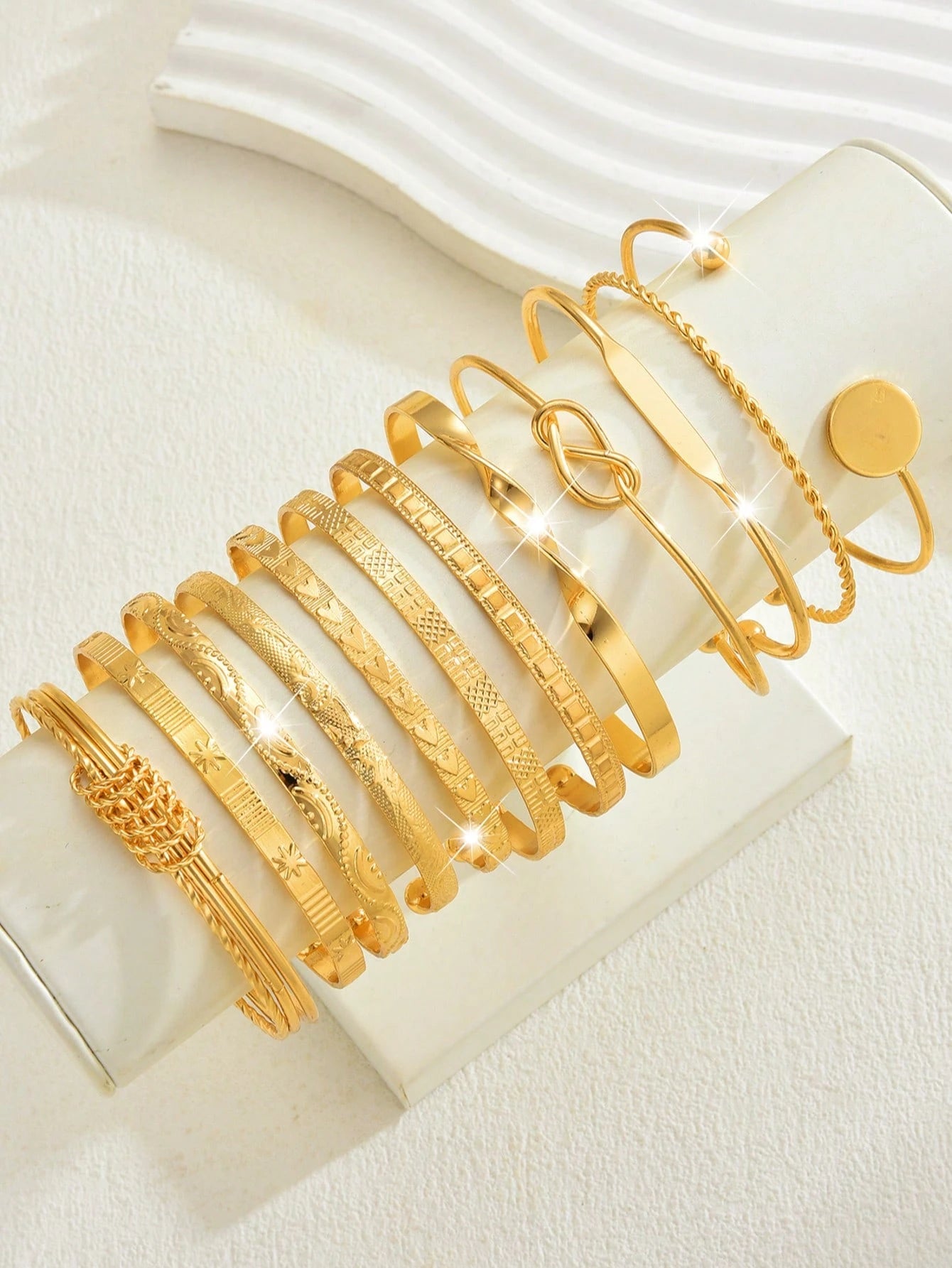 12 pièces Bracelet large 33