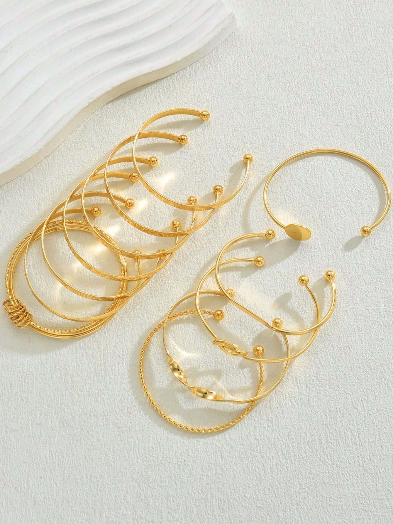 12 pièces Bracelet large 33