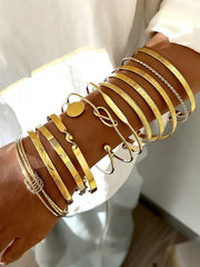 12 pièces Bracelet large 33
