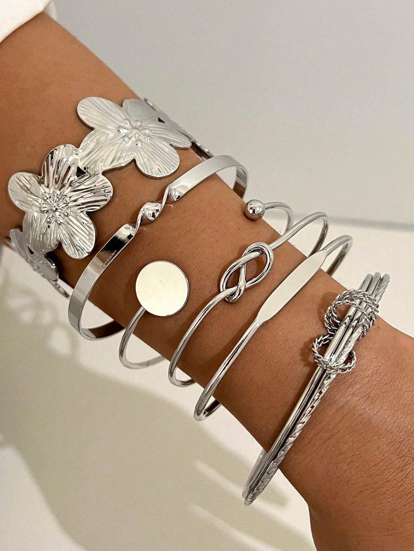 6 pièces Ensemble de bracelets 33