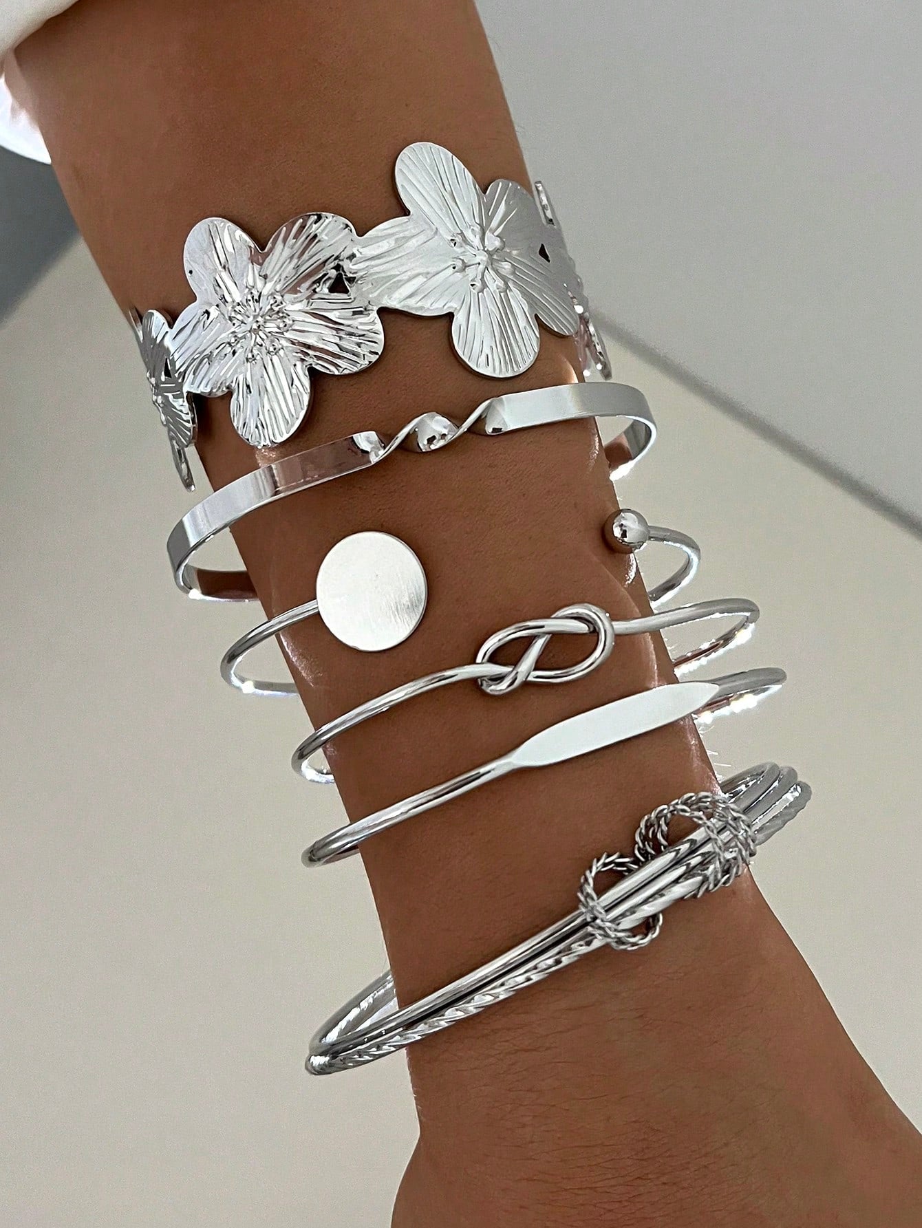 6 pièces Ensemble de bracelets 33