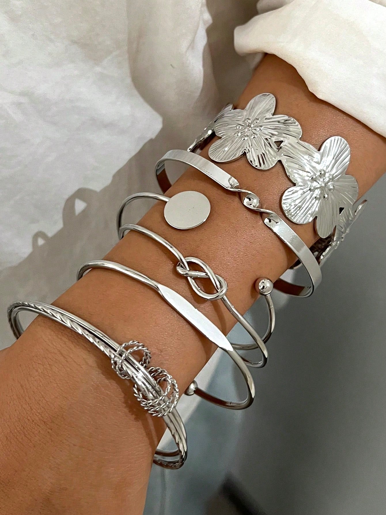 6 pièces Ensemble de bracelets 33
