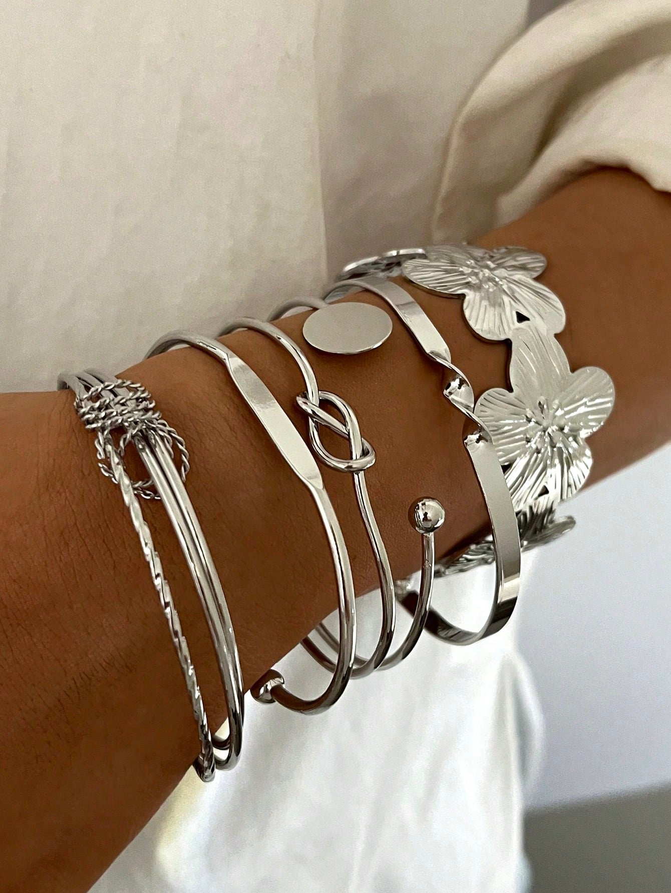 6 pièces Ensemble de bracelets 33
