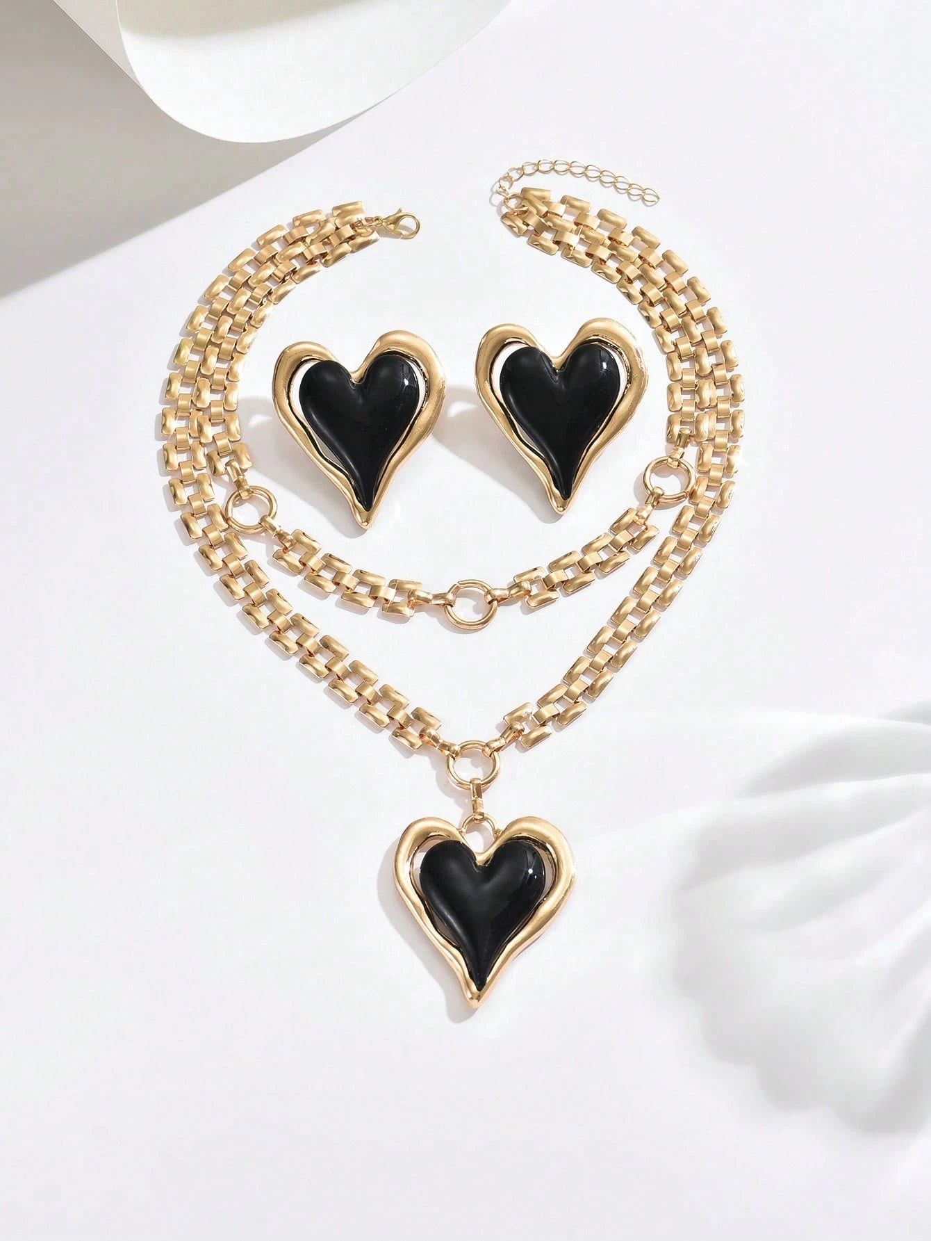 3 pièces Ensemble de bijoux Collier 21