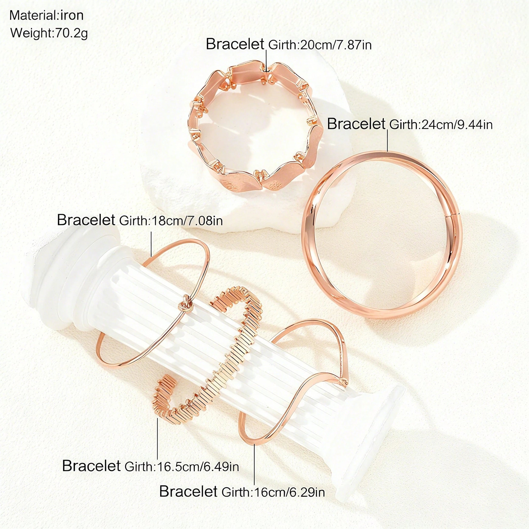 5 pièces Ensemble de bracelets 33
