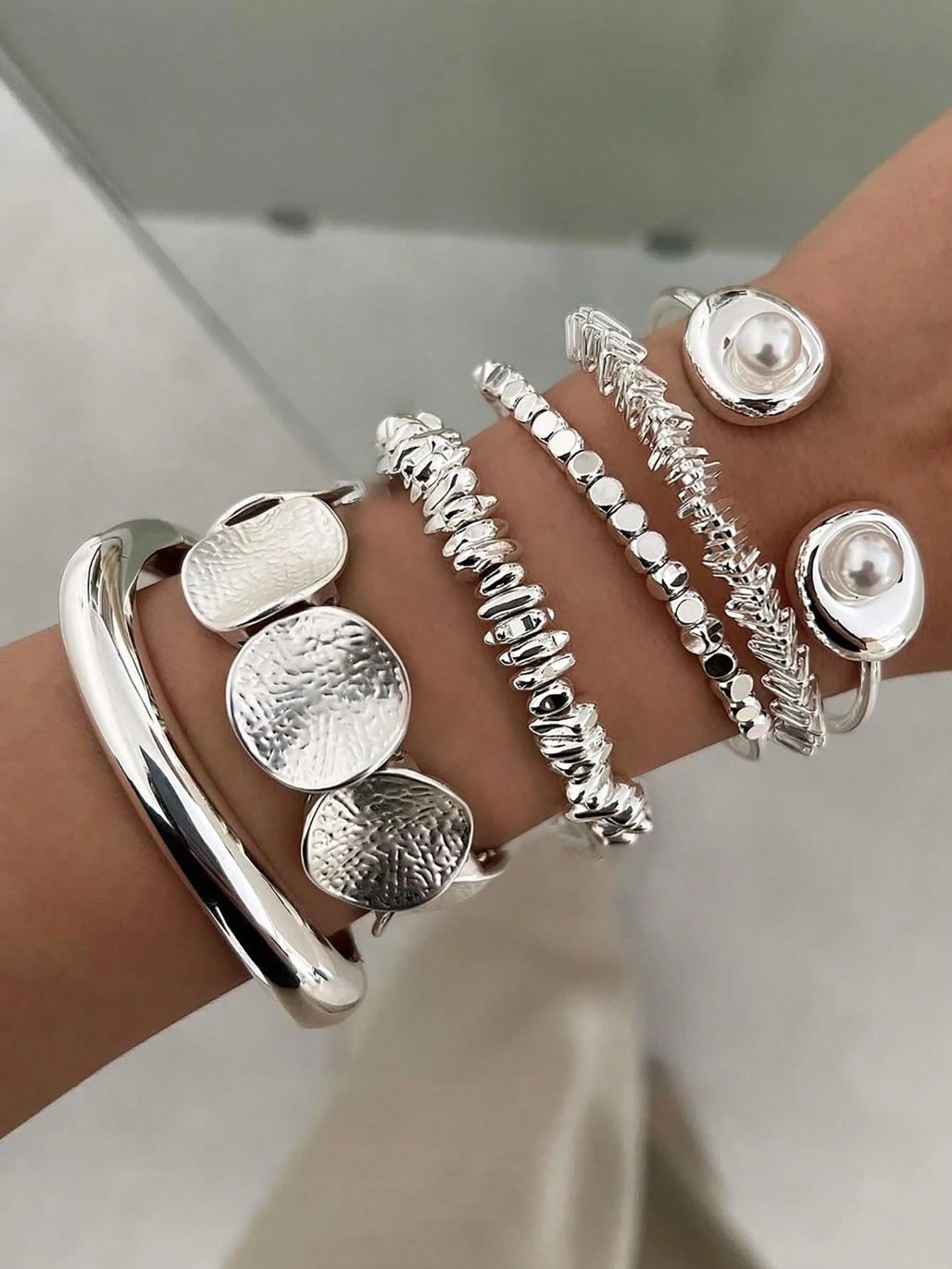 6 pièces Ensemble de bracelets 33