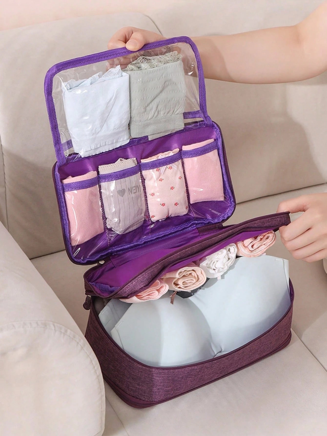 1 pièce Grand sac de rangement 18