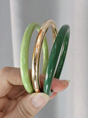 3 pièces Bracelet acrylique vintage 32