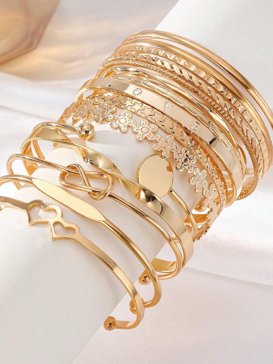 15 pièces Ensemble de bracelets 33