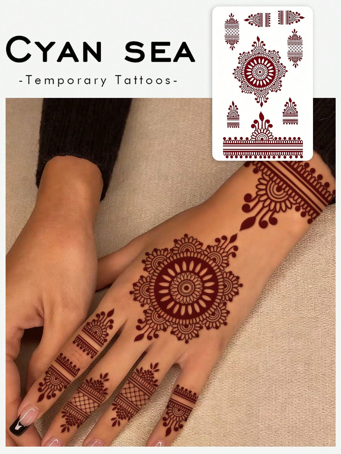 1-2 pièces Tatouages temporaires 41