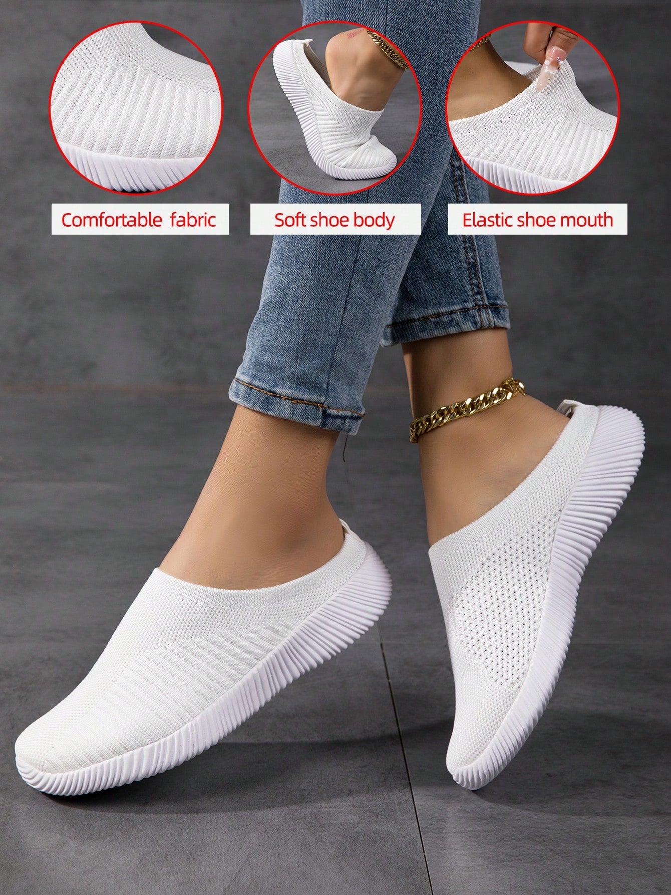 Chaussures plates décontractées 07