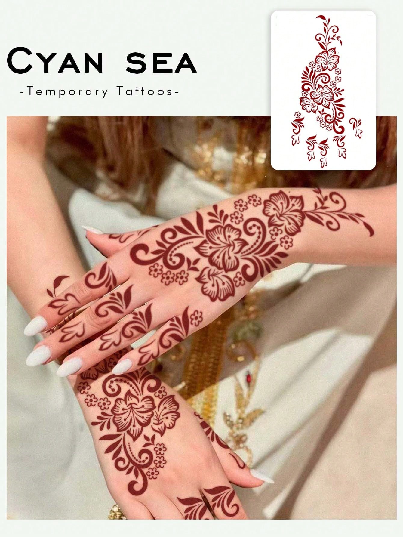 1-2 pièces Tatouages temporaires 41