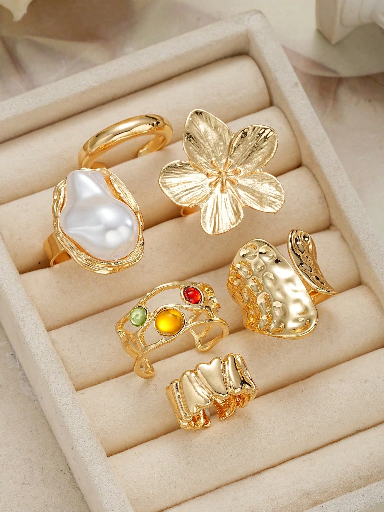 11/6/5 pièces Ensemble de bijoux 33