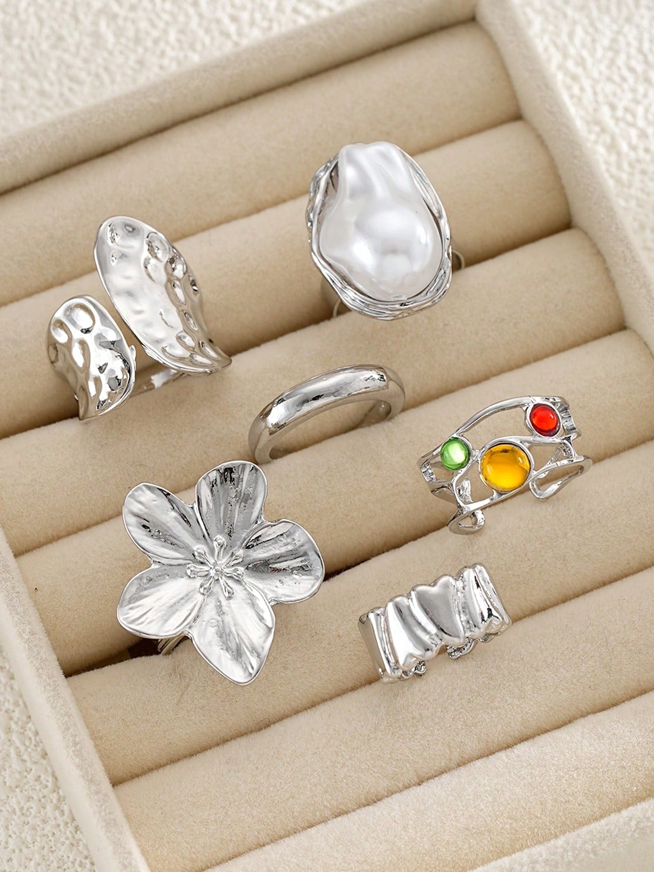 11/6/5 pièces Ensemble de bijoux 33