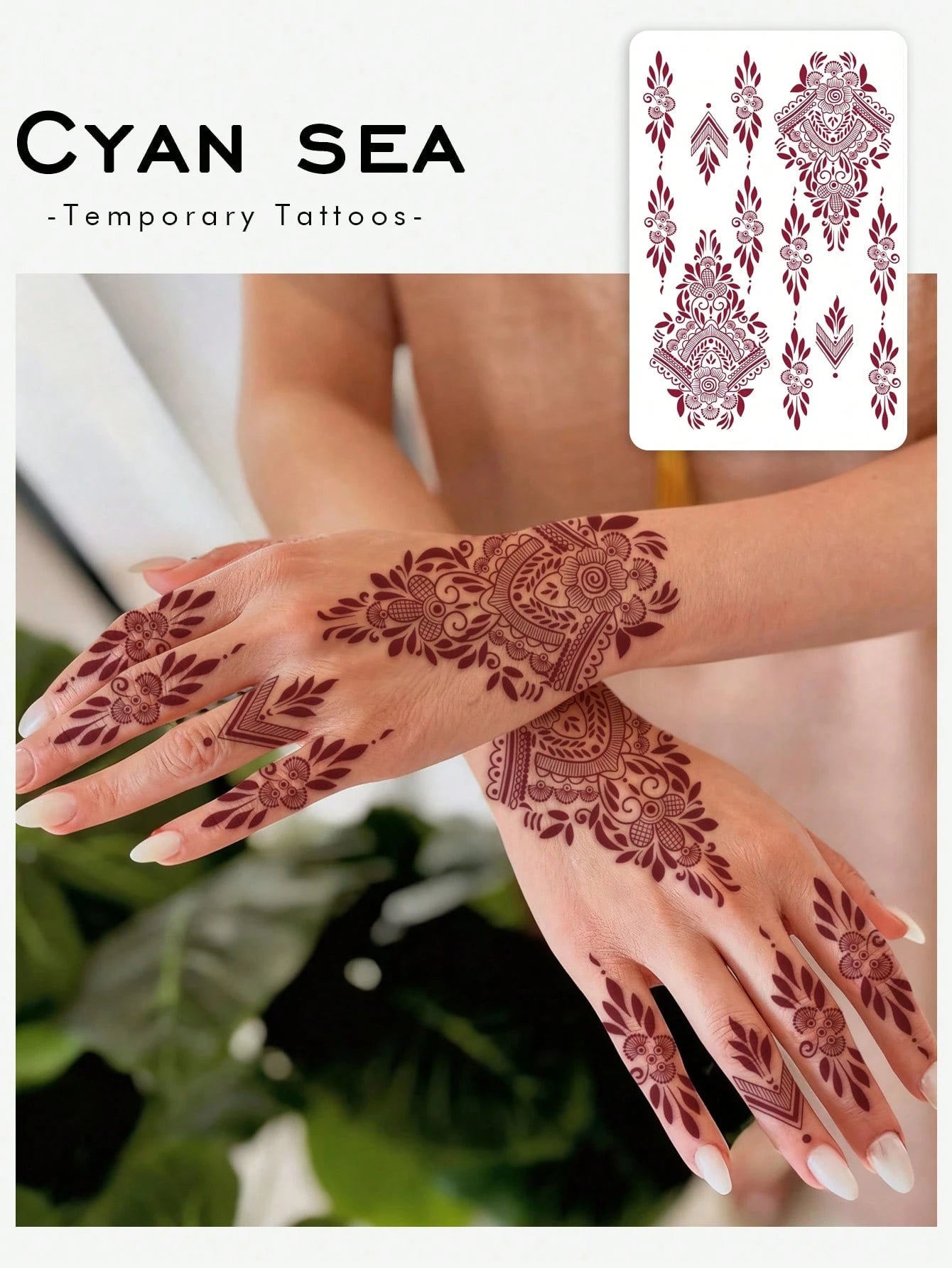 1-2 pièces Tatouages temporaires 41