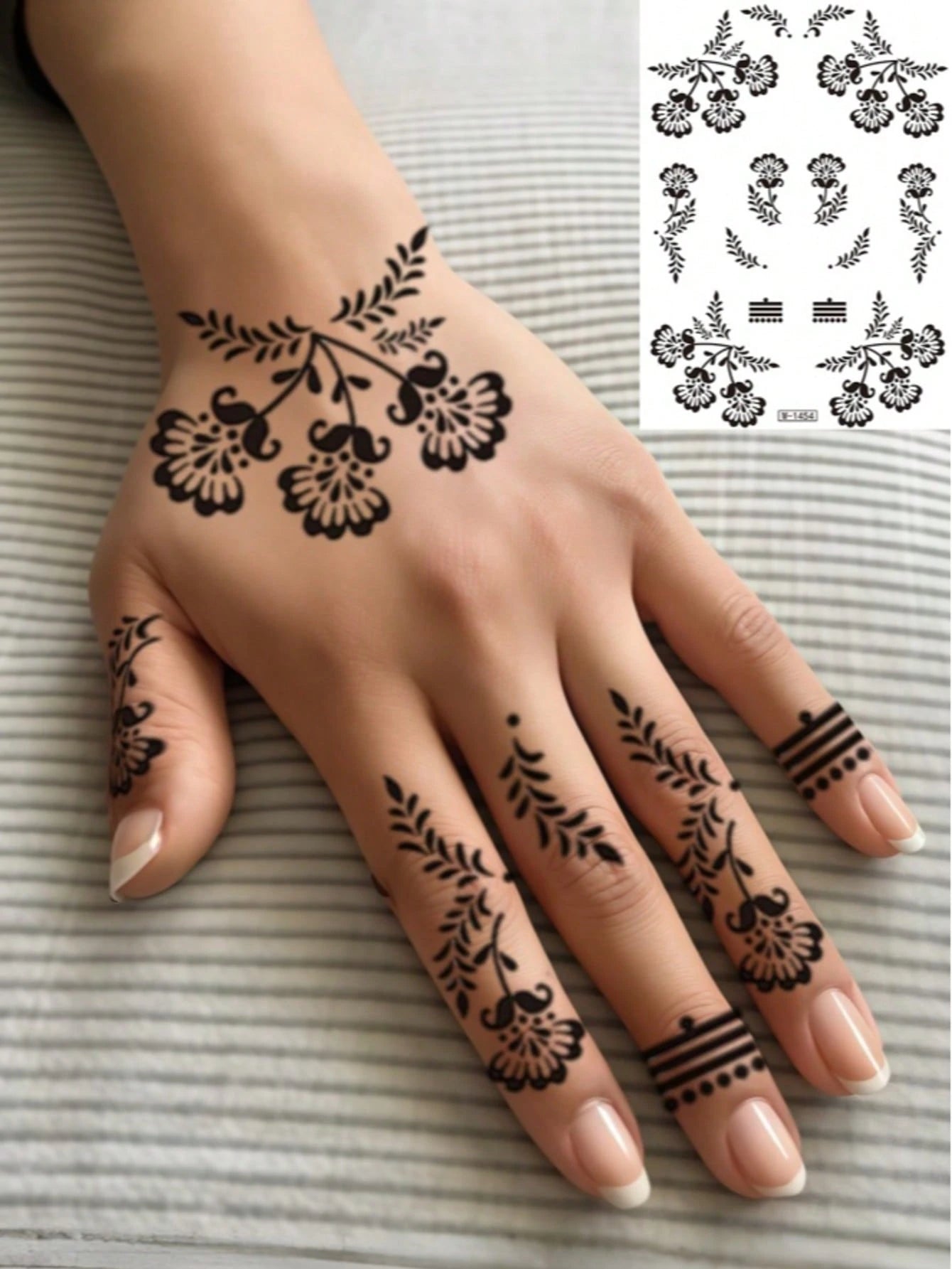 4 قطع أوشام مؤقتة 38