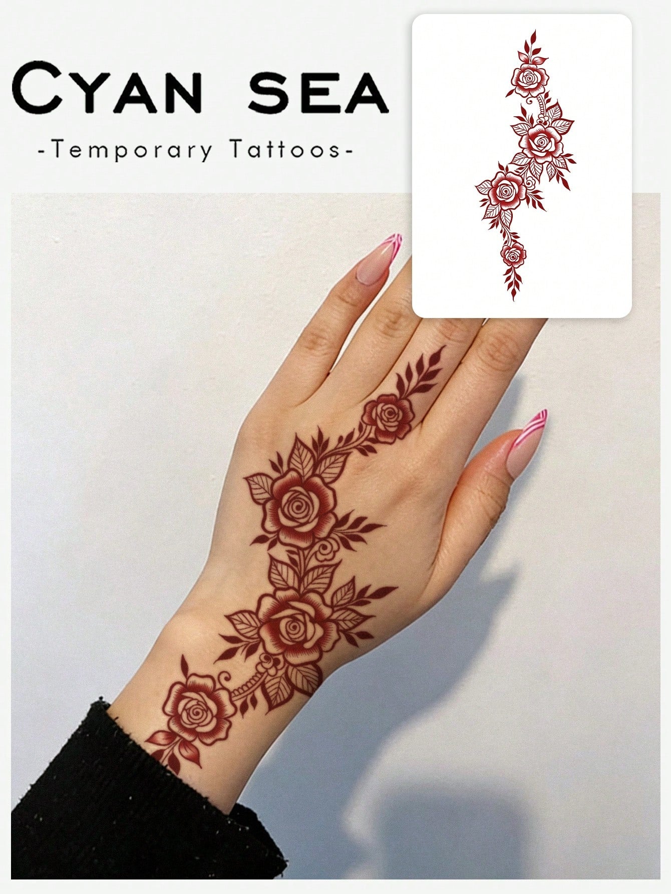 1-2 pièces Tatouages temporaires 41
