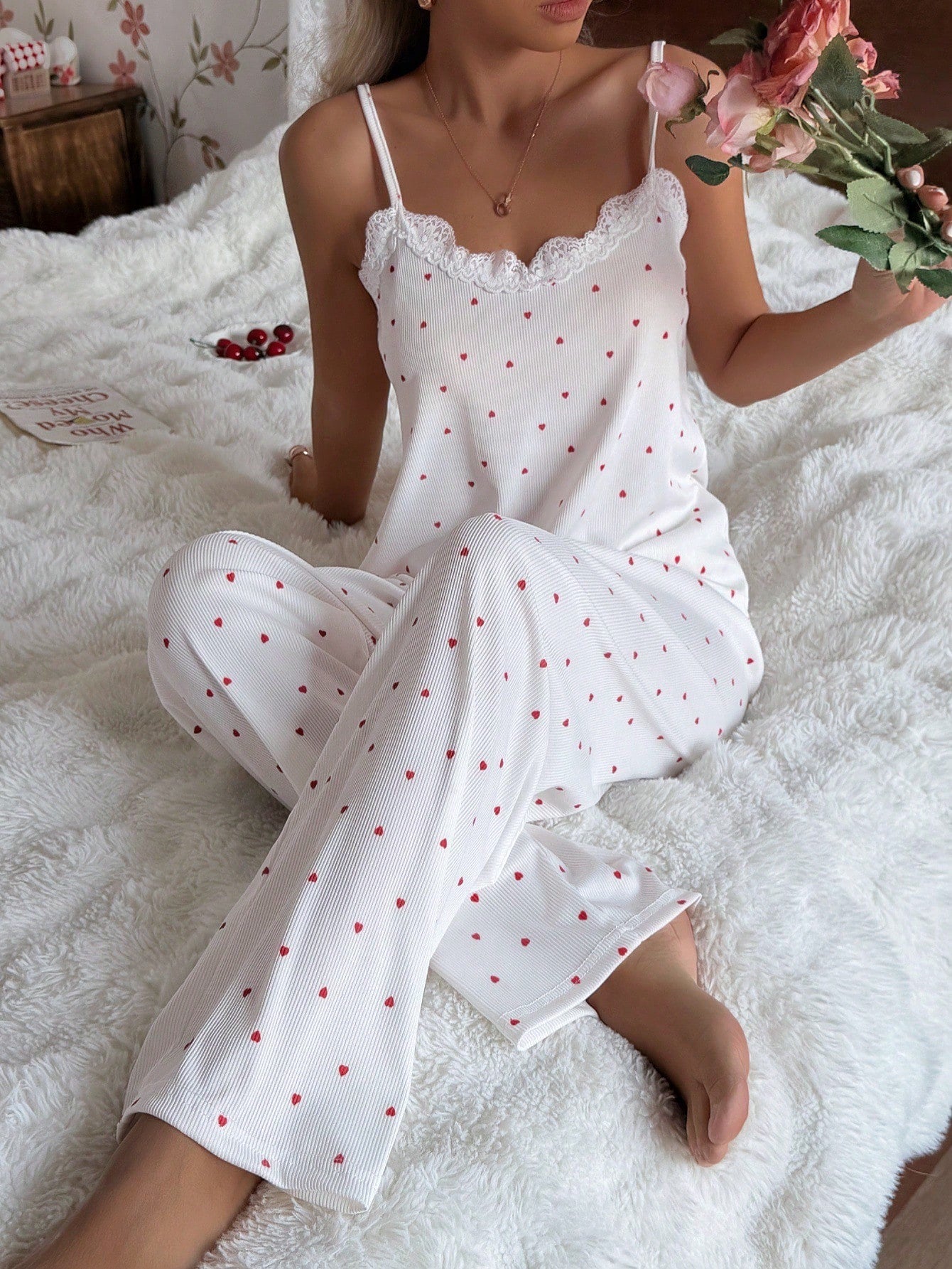 Ensemble de pyjama en camisole 06
