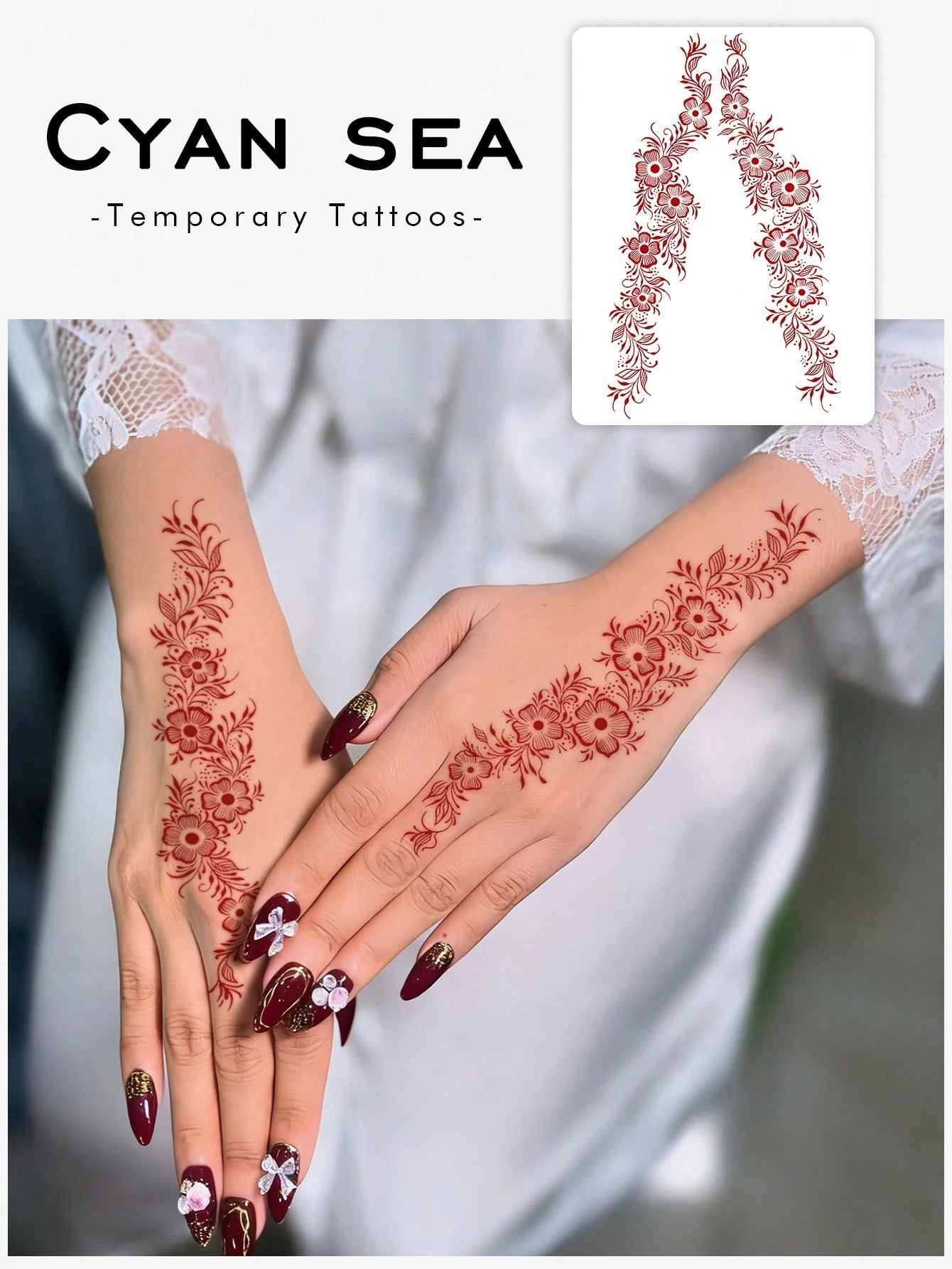 1-2 pièces Tatouages temporaires 41