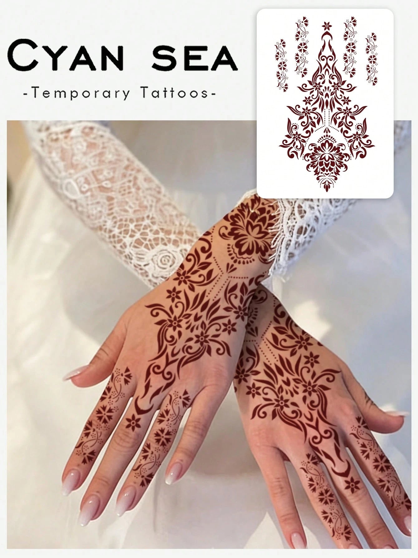 1-2 pièces Tatouages temporaires 41