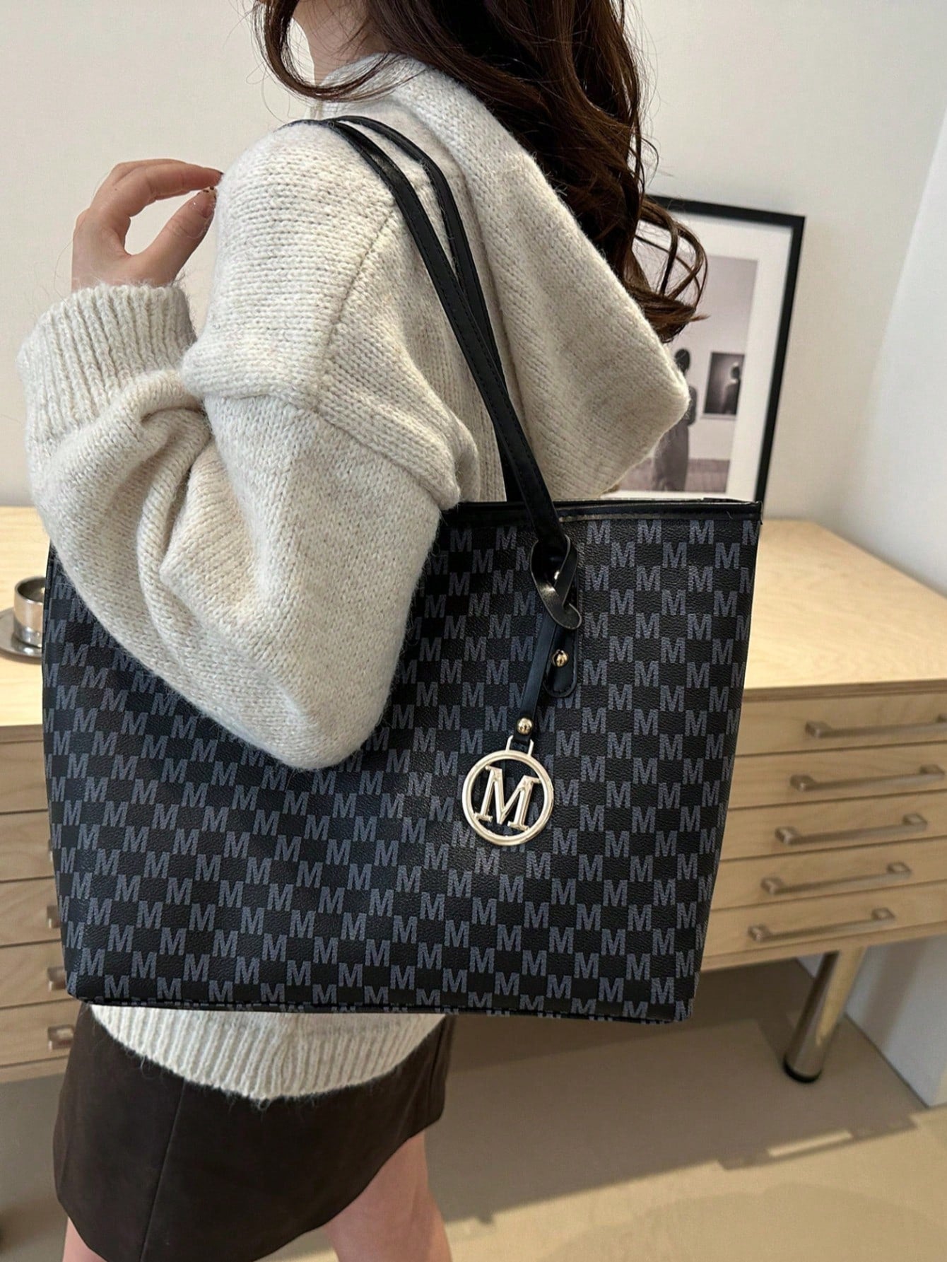 Sac fourre-tout vintage 35