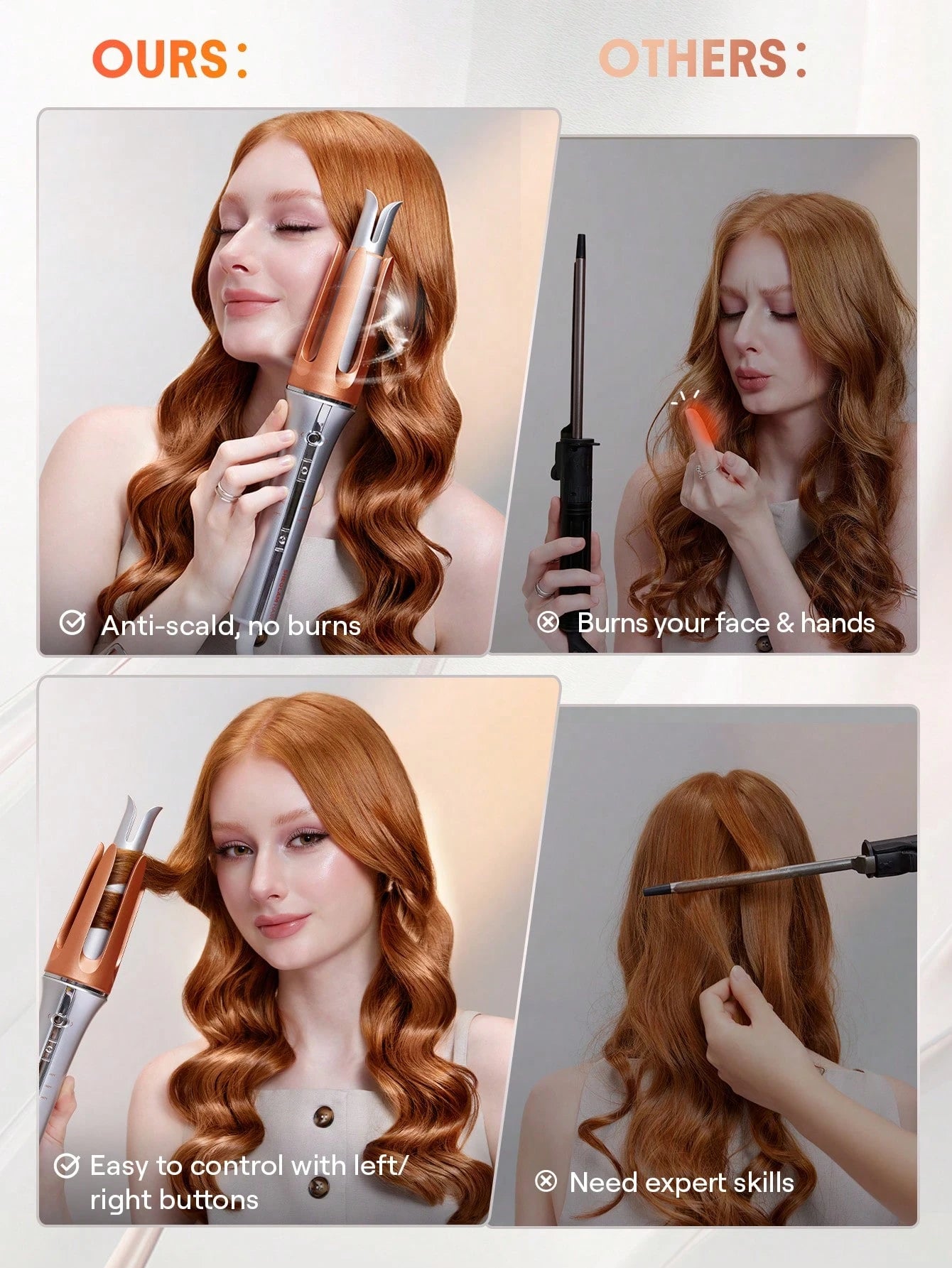 مكواة تجعيد أوتوماتيكية بلمسة واحدة It-Curl 17