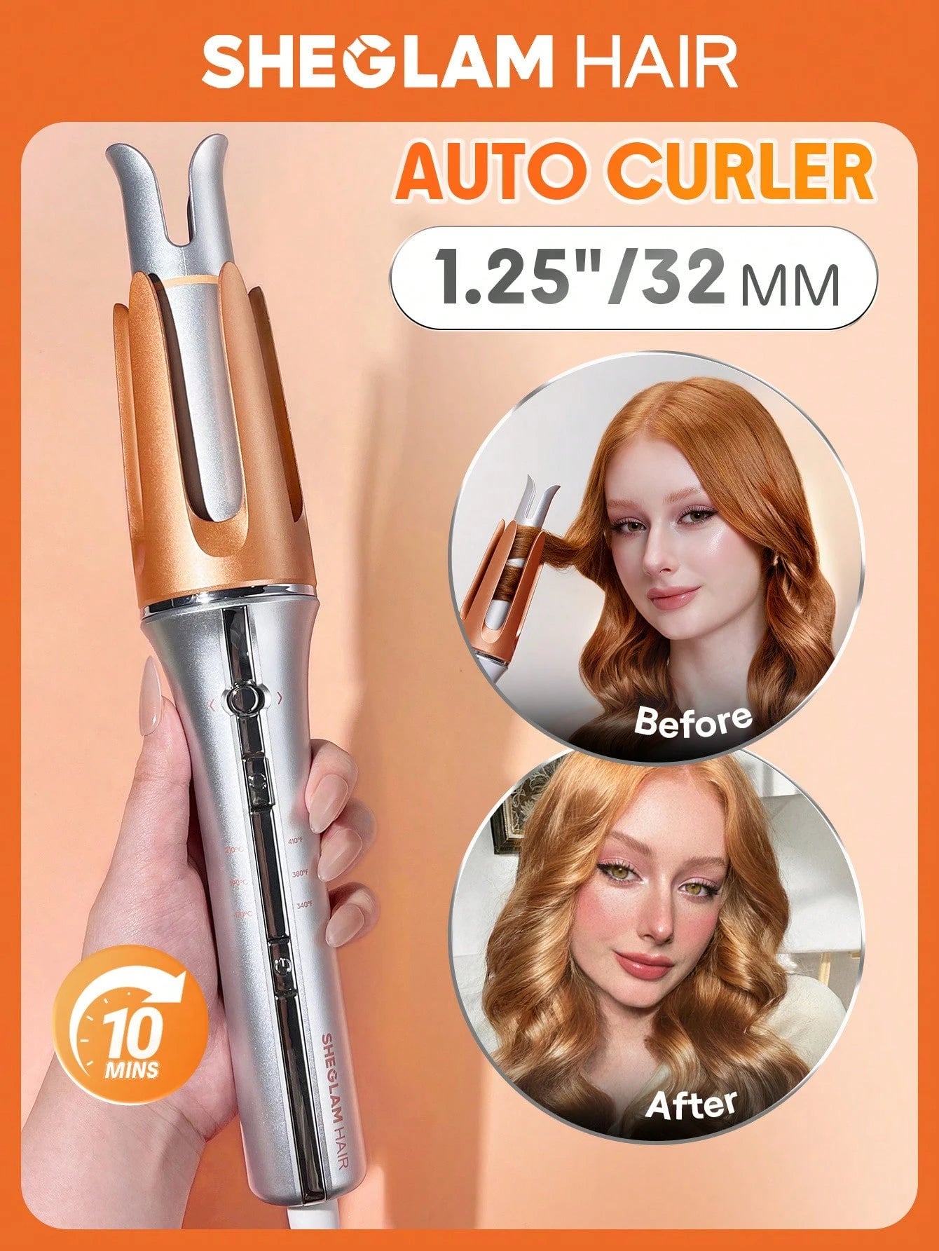 مكواة تجعيد أوتوماتيكية بلمسة واحدة It-Curl 17