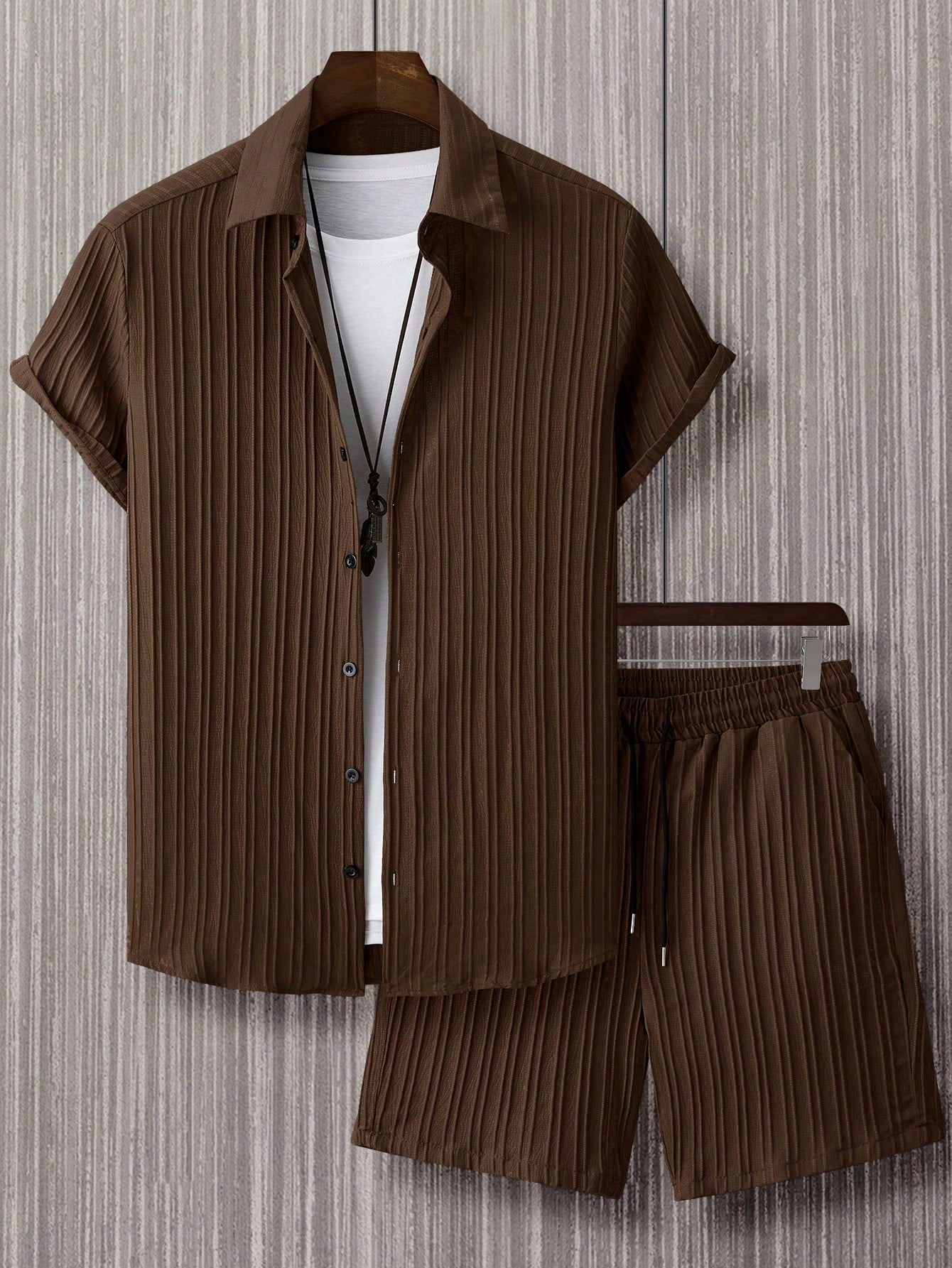 Homme Chemise à boutons 03