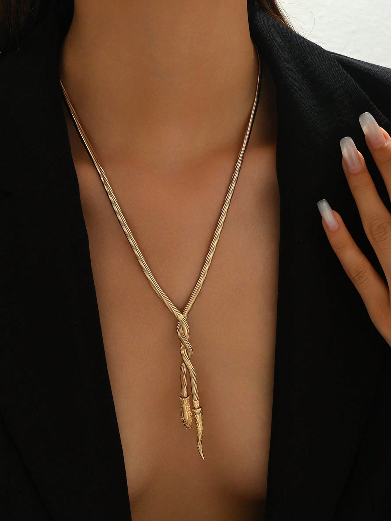 1 pièce Collier en alliage