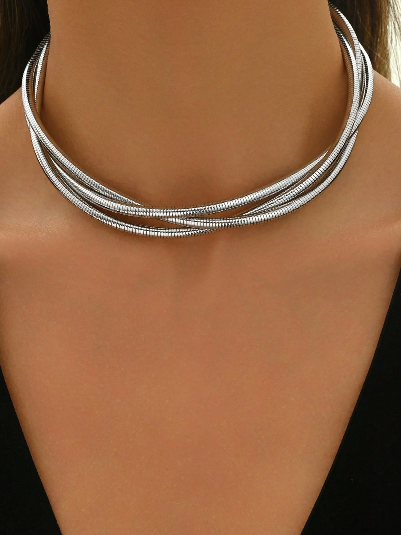 1 pièce Collier chaîne serpent