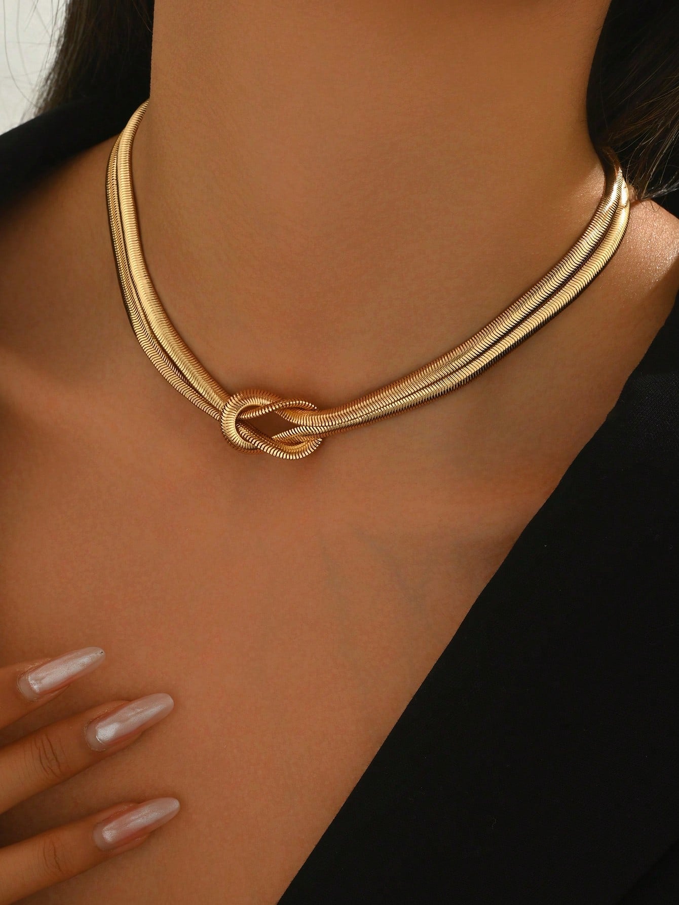 1 pièce Collier chaîne serpent