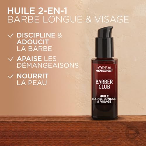 L’Oréal Men– Huile Barbe Longue & Visage A