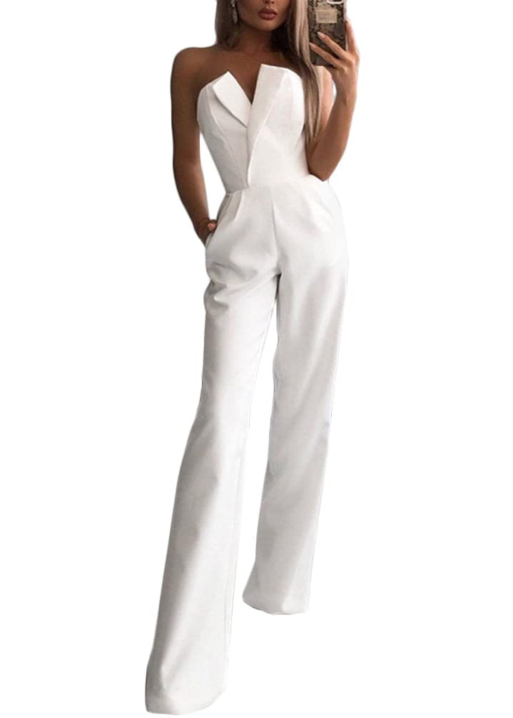 Combinaison Longue Sans Manches C Blanc G