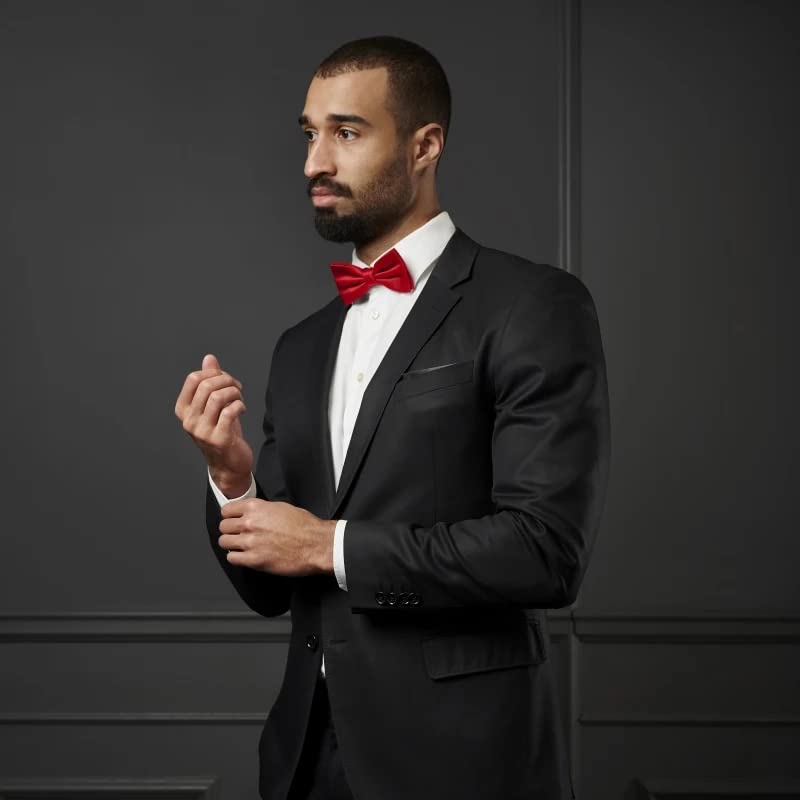 Nœud Papillon D Rouge-4 G