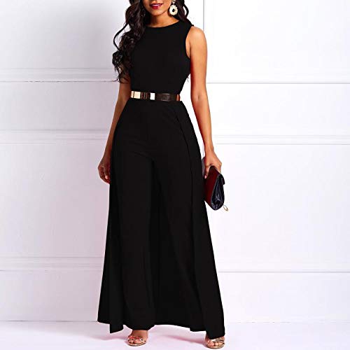 Combinaison Taille Haute Paillettes Noir E