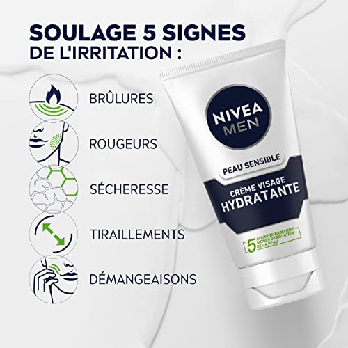 NIVEA MEN – Soin Hydratant Extra Doux Peau Sensible H