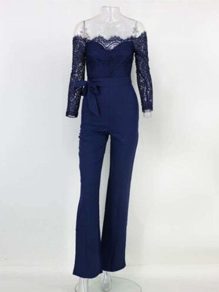 Combinaison Longue Sans Manches G Bleu G