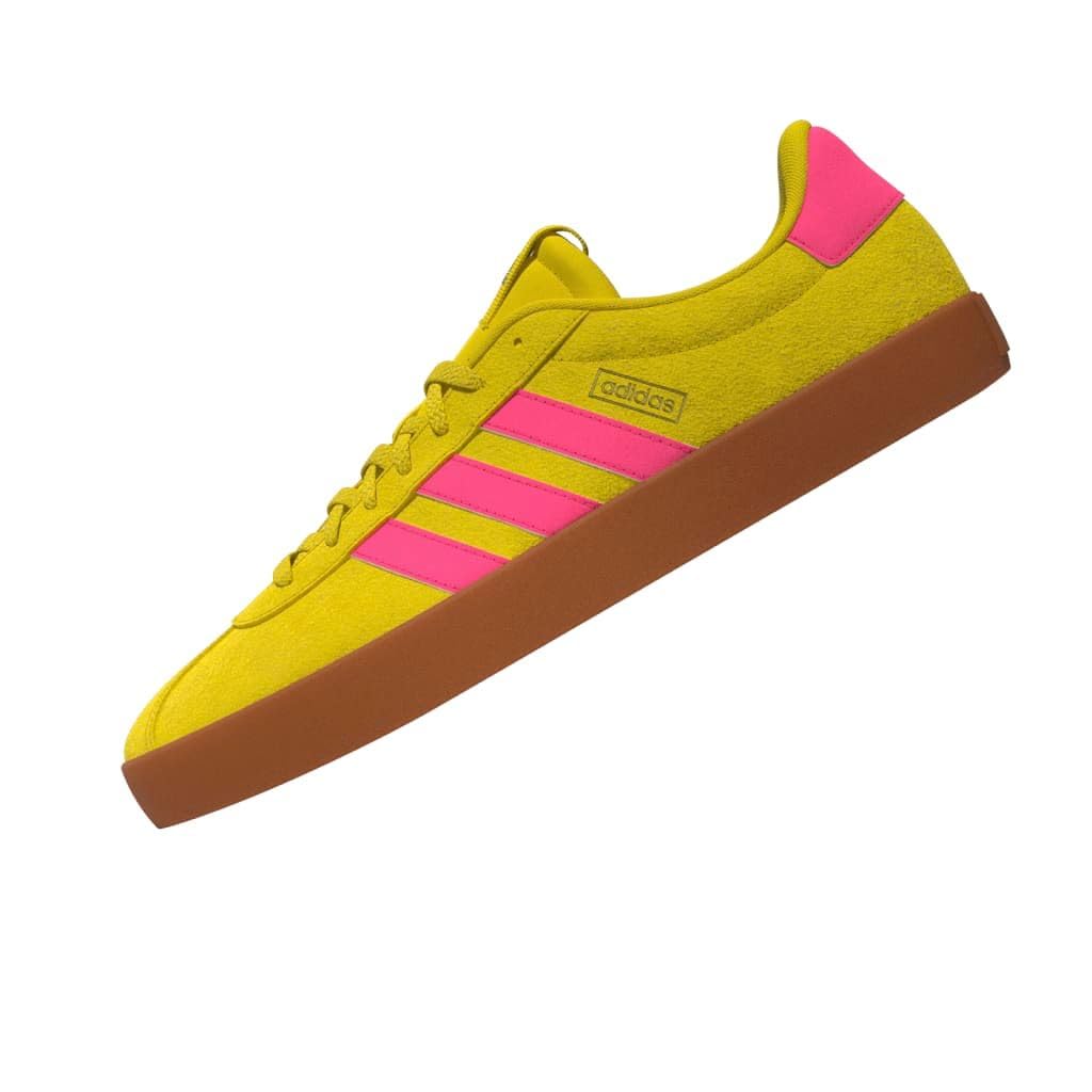 Adidas VL Court 3.0 Femme Yellow Lucid Pink Gold Met F