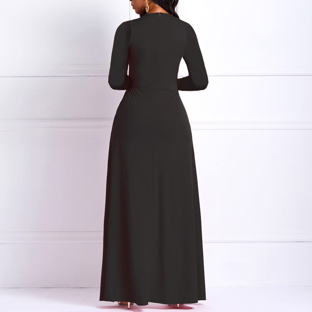 Combinaison Taille Haute Noir Long E