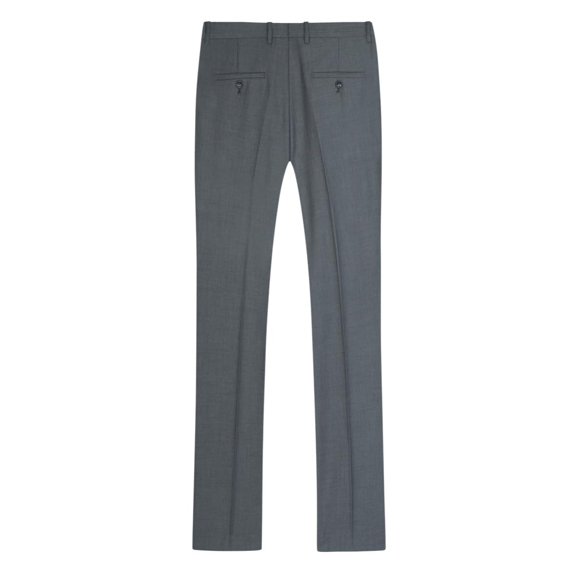 Costume Homme Slim Fit Deux Pièces Gris Foncé A