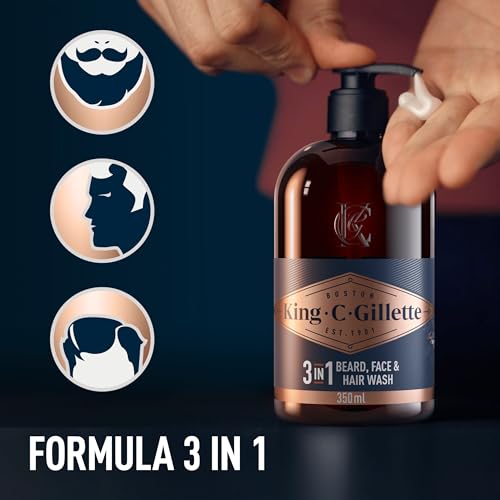 Gillette King Kit Barbe Routine Complète E