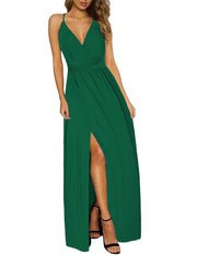 Robe d’Été Col V A-Vert J