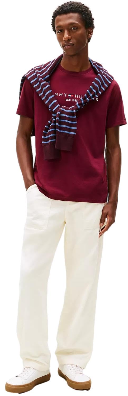T-Shirt Tommy Hilfiger Deep Rouge F