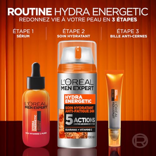 L’Oréal Men Soin Visage Hydratation 24H & Anti-Fatigue I